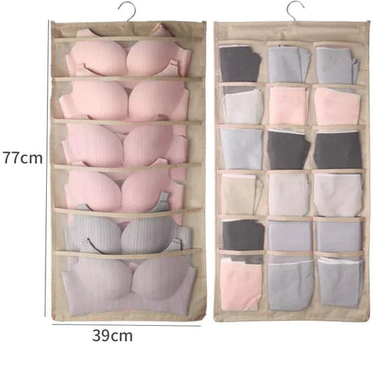 Organizador de Ropa Interior Colgante de Gran Capacidad