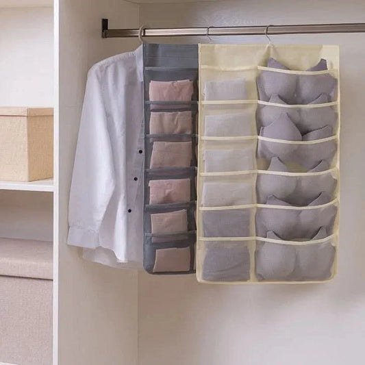 Organizador de Ropa Interior Colgante de Gran Capacidad