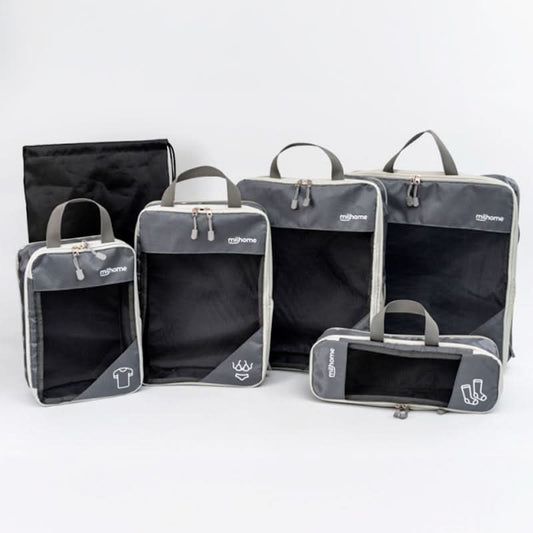 Set de 5 Bolsas Organizadoras para Viaje Milhome